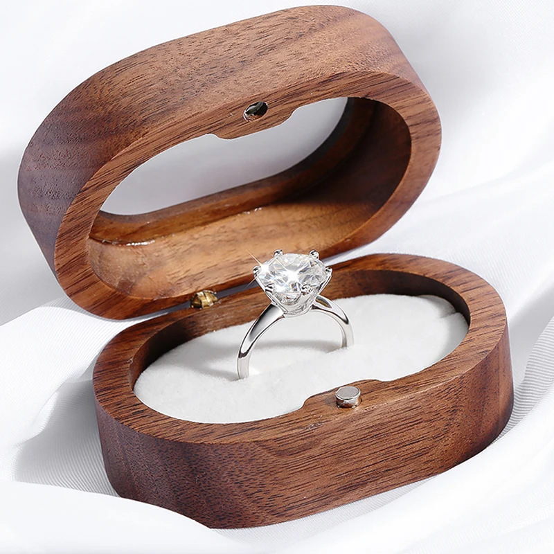 The Eternal Promise Solitaire – 0.5 to 10 Carat Brilliant Round Moissanite in Platinum-Plated Sterling Silver - Thumbnail 8