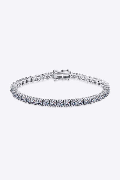 Minimalist Elegance 4.9 Carat Moissanite Bracelet