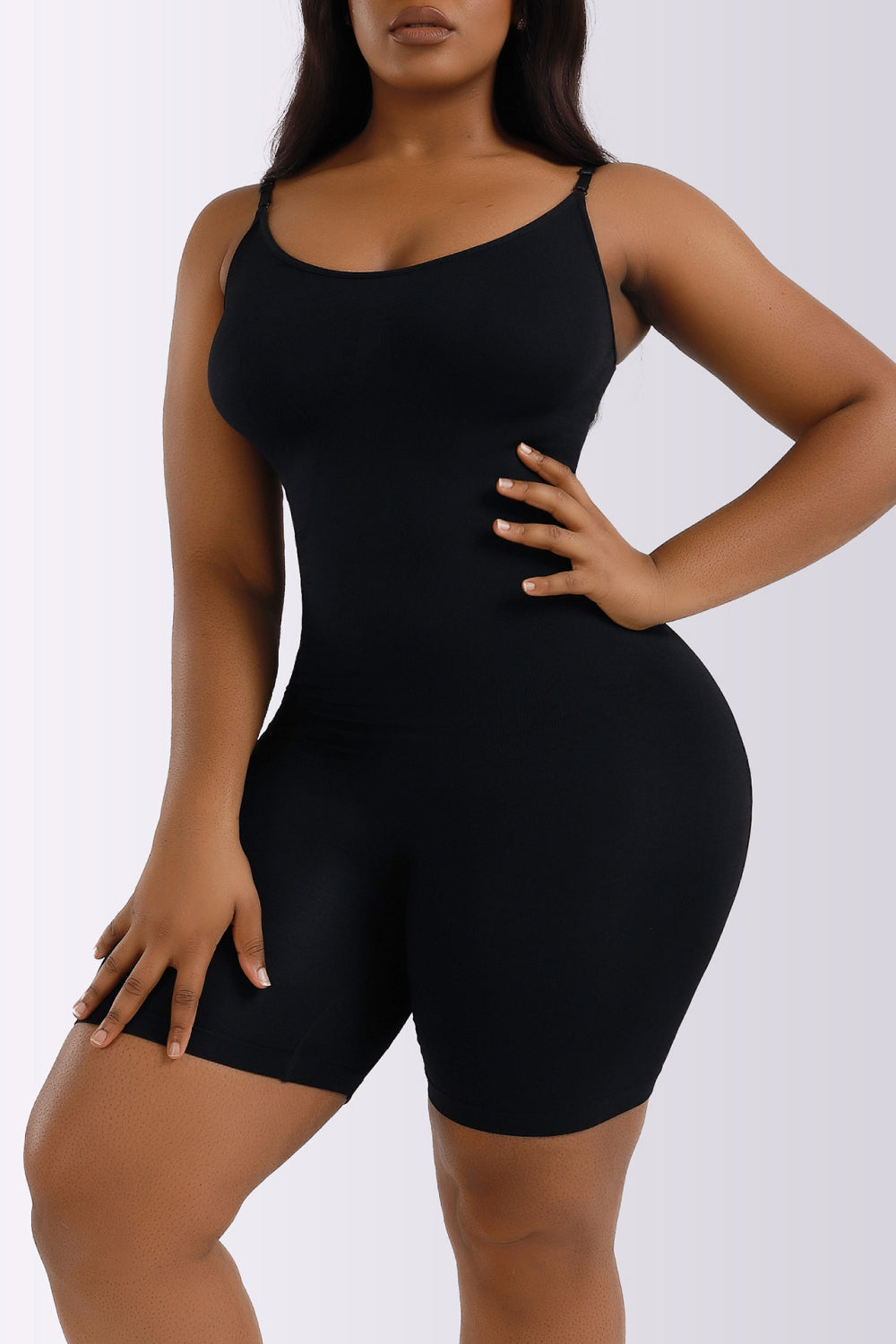 ContourFlex Spaghetti Strap Body Contouring Sculpt Romper