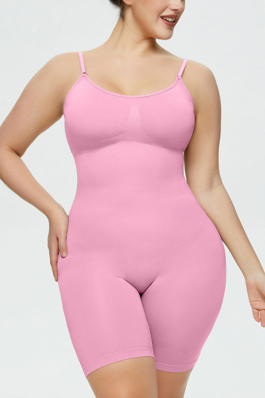 ContourFlex Spaghetti Strap Body Contouring Sculpt Romper