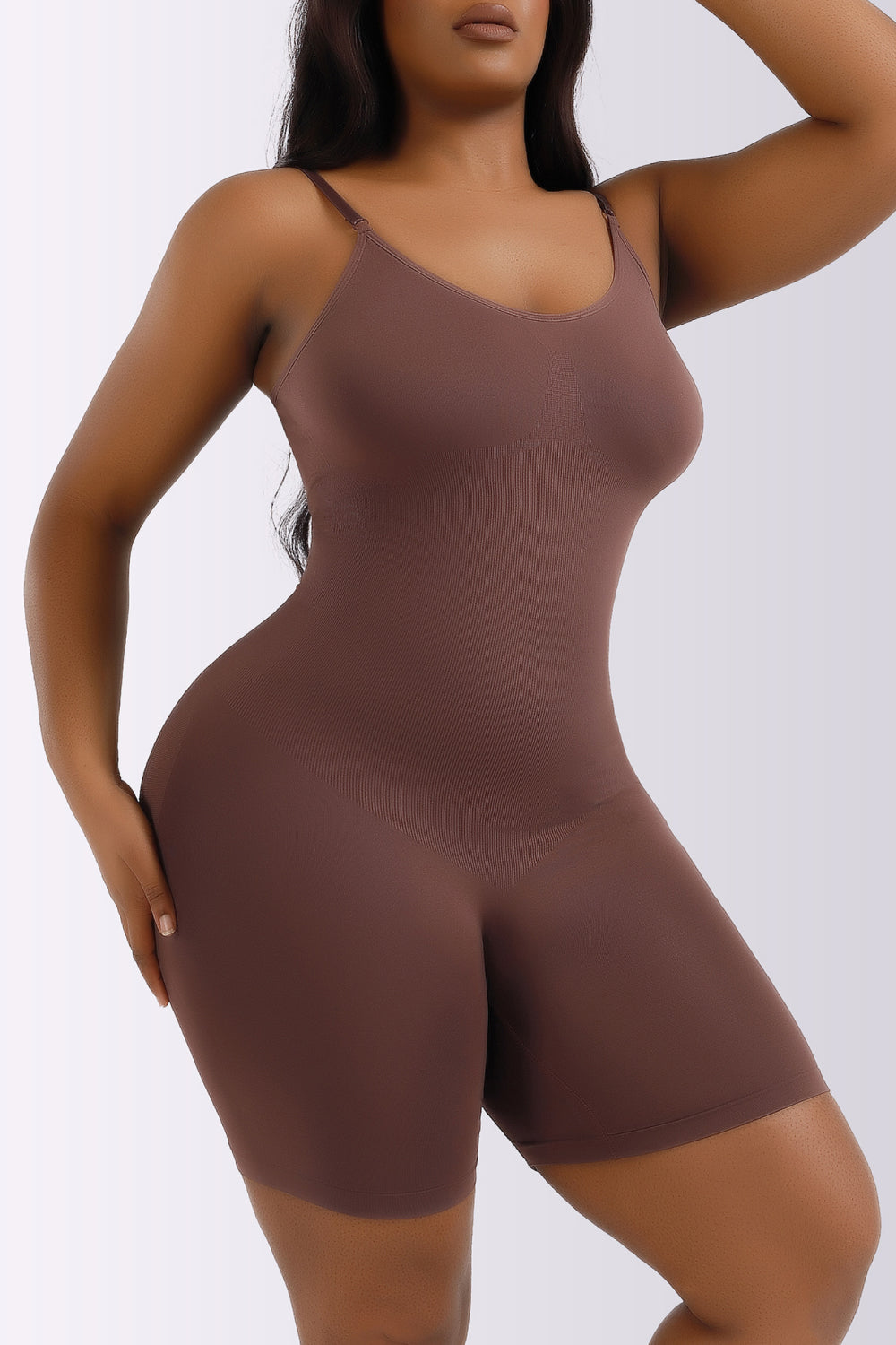 ContourFlex Spaghetti Strap Body Contouring Sculpt Romper