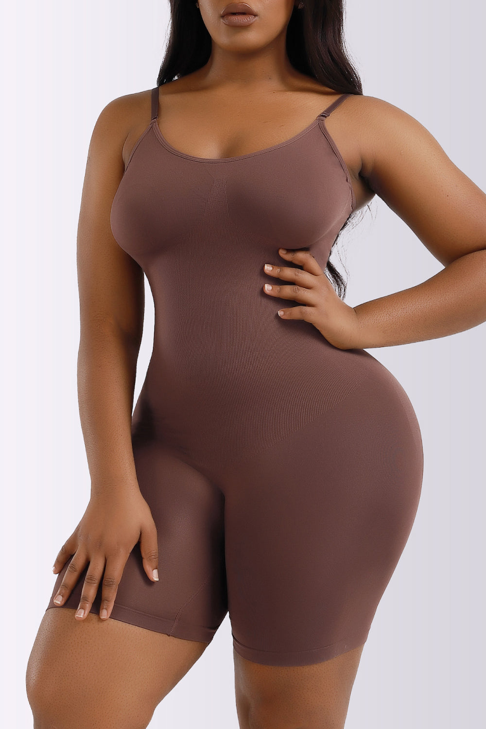 ContourFlex Spaghetti Strap Body Contouring Sculpt Romper