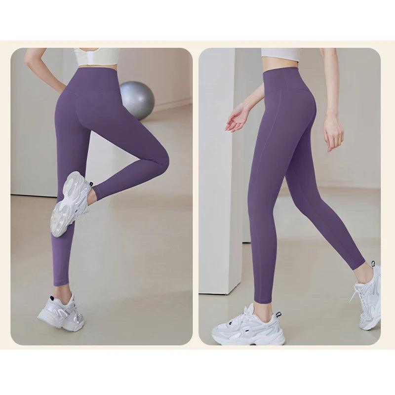 Fitness Seamless Female Legging Tummy Control Running Training Tights Leggings - enviablebeauty.com