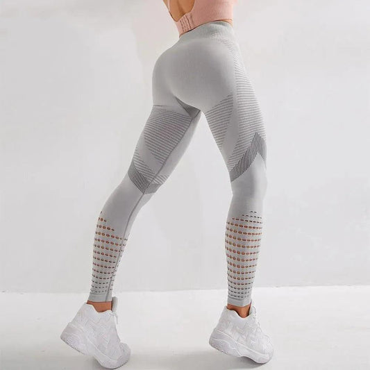 High Waist Seamless Leggings Sportswear Breathable Feamle Workout Yoga Pants - enviablebeauty.com