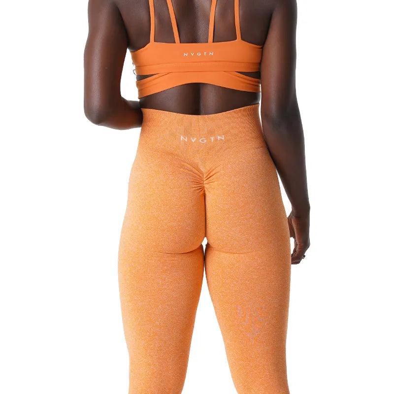 Scrunch Seamless Leggings Soft Workout Tights Fitness Outfits Yoga Pants - enviablebeauty.com