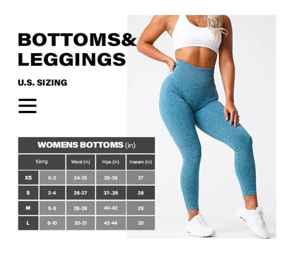 Scrunch Seamless Leggings Soft Workout Tights Fitness Outfits Yoga Pants - enviablebeauty.com