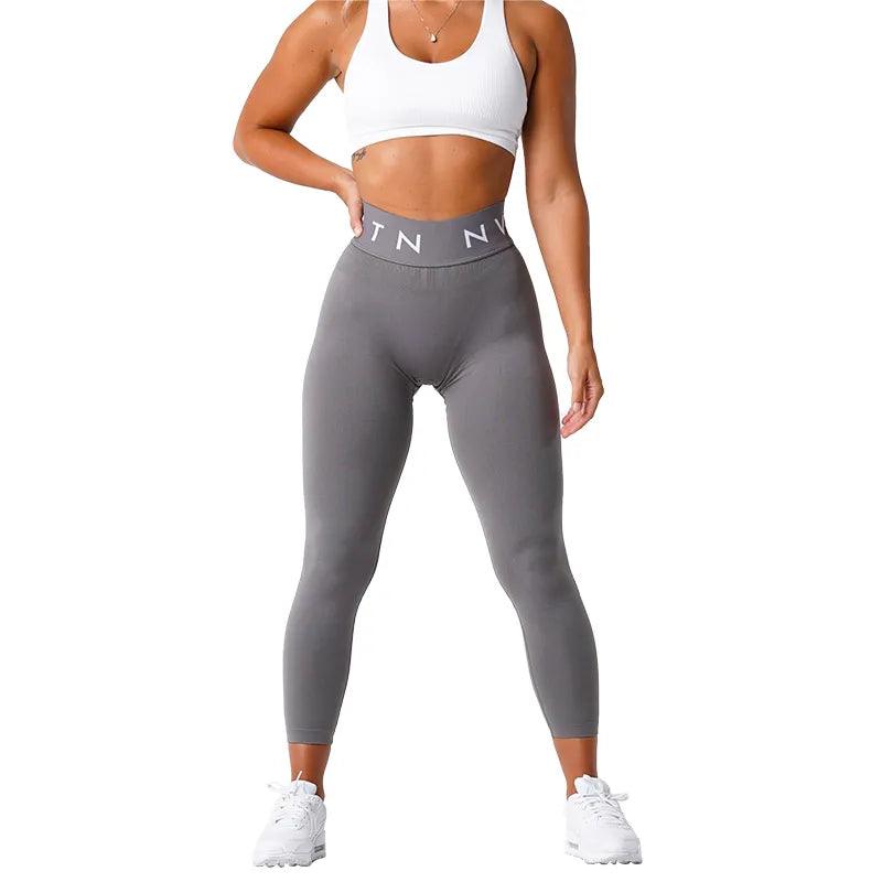 Sport Seamless Leggings Spandex Tights Woman Fitness Elastic Sports Leggings - enviablebeauty.com